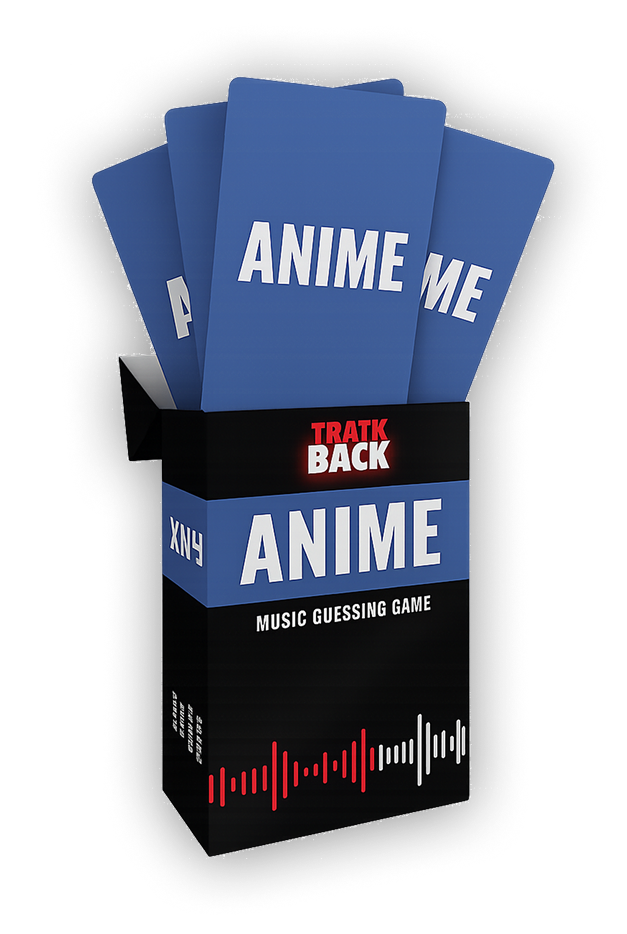 Anime Music Guessing Game Cards